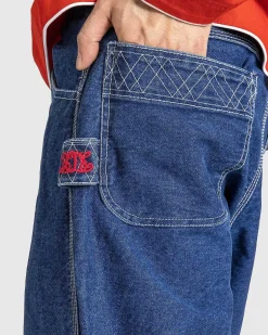 Broderet Denim Knolly Brook Trouser Indigo