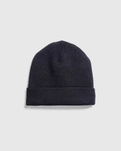 Broderet Logo Beanie Sort