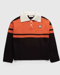 Calm Polo Chestnut Brown/Ivory/Ruby Red