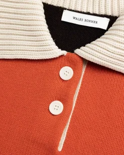 Calm Polo Chestnut Brown/Ivory/Ruby Red
