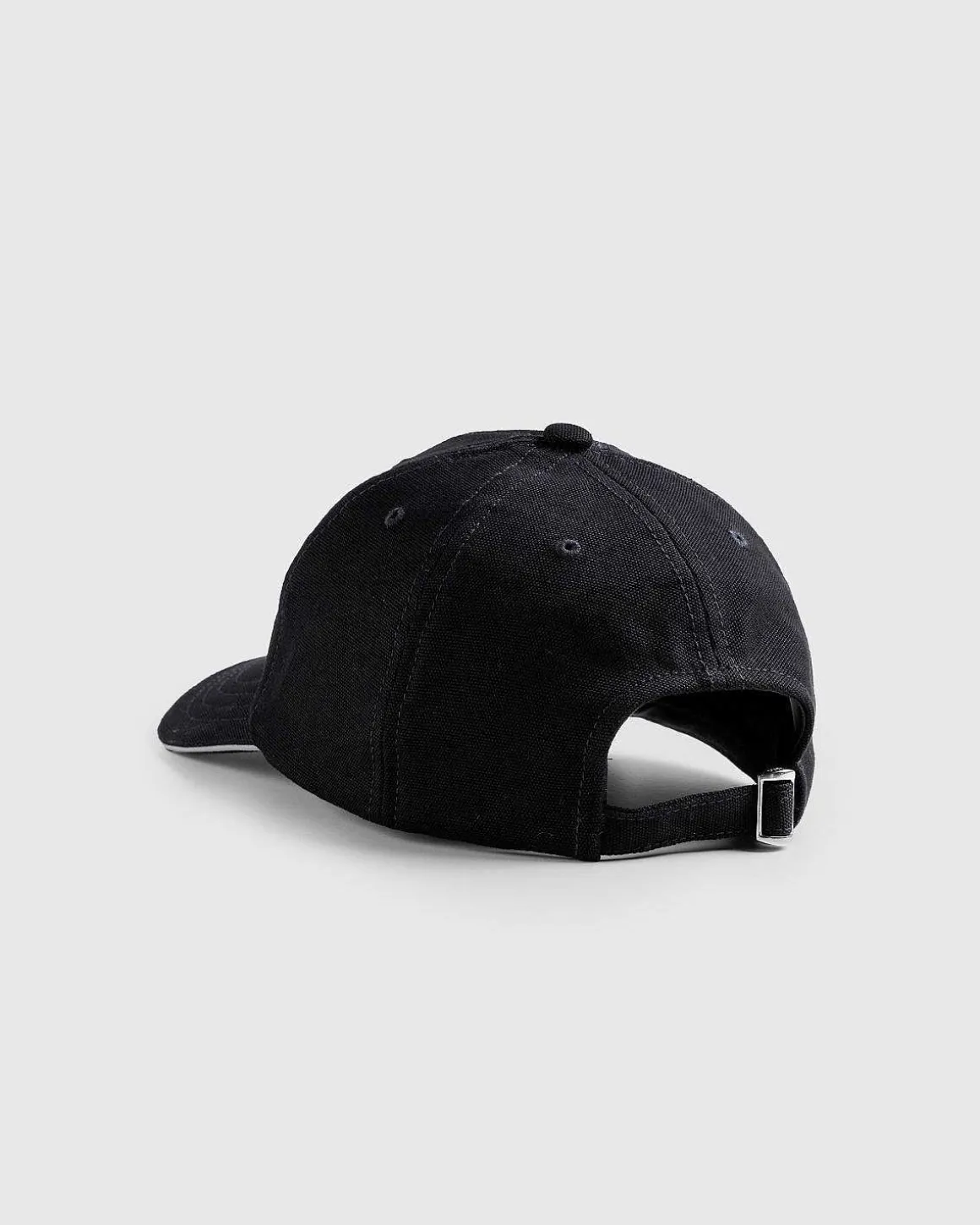 Canvas Baseballkasket Sort
