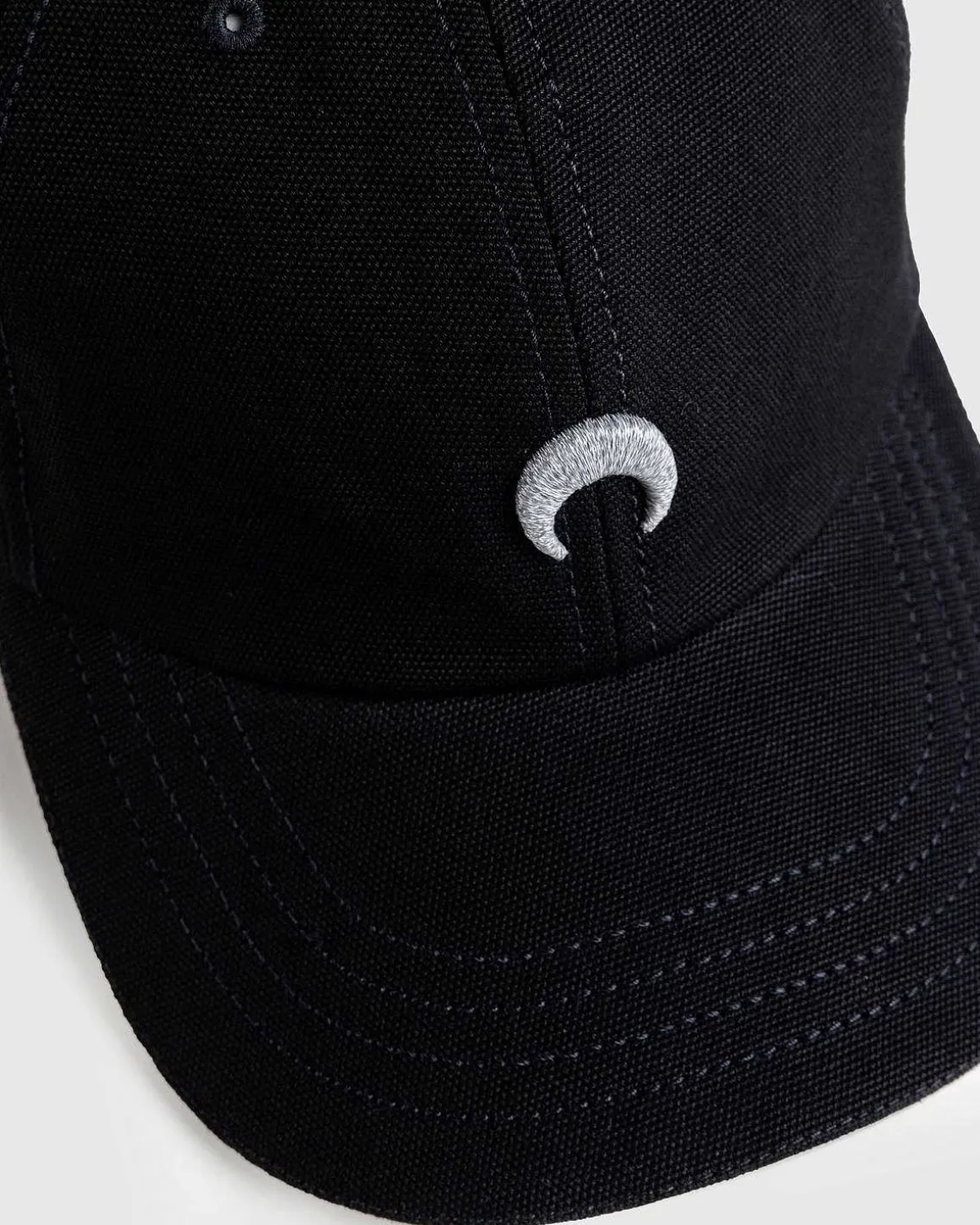 Canvas Baseballkasket Sort
