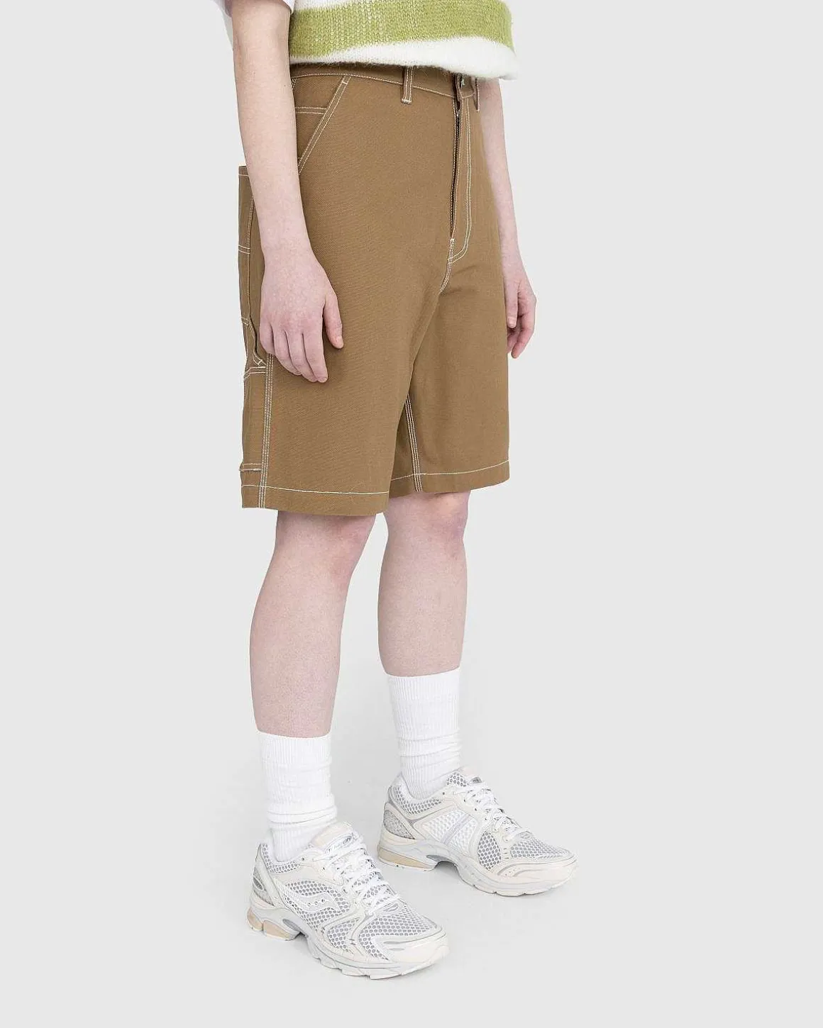 Carpenter Shorts Mork Beige