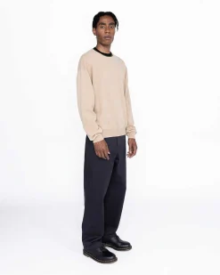Cashmere Crew Sweater Beige