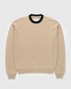 Cashmere Crew Sweater Beige