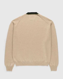 Cashmere Crew Sweater Beige