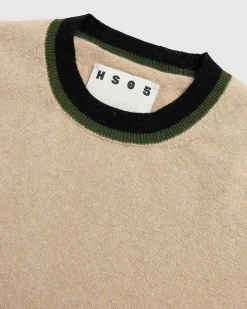 Cashmere Crew Sweater Beige