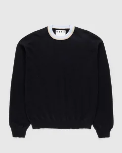 Cashmere Crew Sweater Sort