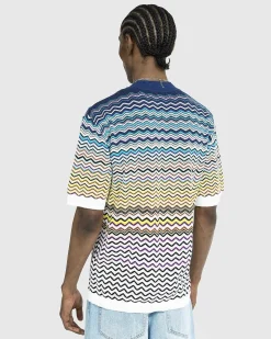 Chevron T-Shirt Bla/Sort/Hvid