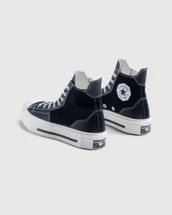 Chuck 70 De Luxe Squared Hi Black/Sort/Egret