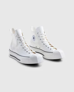 Chuck 70 De Luxe Squared Hi Egret/Sort/Egret