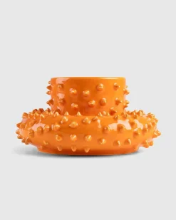 Chunky Cup Spiky Orange