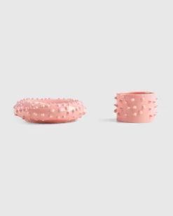 Chunky Cup Spiky Pink