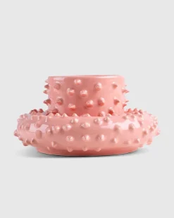 Chunky Cup Spiky Pink