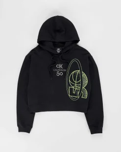 Ck50 Cropped Haettetroje Til Kvinder