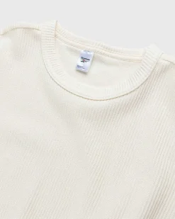 Classics Natural Dye Waffle Crew Sweatshirt Non Dyed