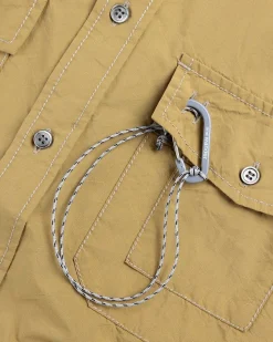 Cordura Skrivemaskine Ls Skjorte Beige