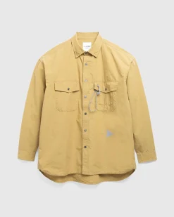 Cordura Skrivemaskine Ls Skjorte Beige