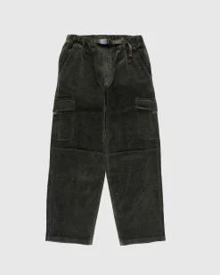 Corduroy Loose Cargo Pant Morkegron