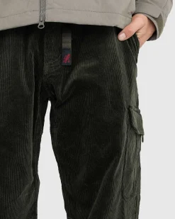 Corduroy Loose Cargo Pant Morkegron