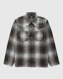 Cowboy One-Up Skjorte - W/N/Pe Ombre Plaid