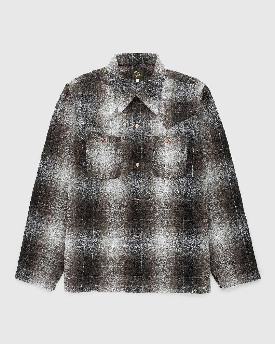 Cowboy One-Up Skjorte - W/N/Pe Ombre Plaid