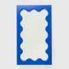 Curvy Mirror Micro Cobalt Blue