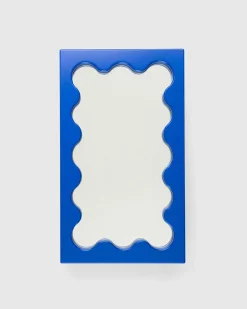 Curvy Mirror Micro Cobalt Blue