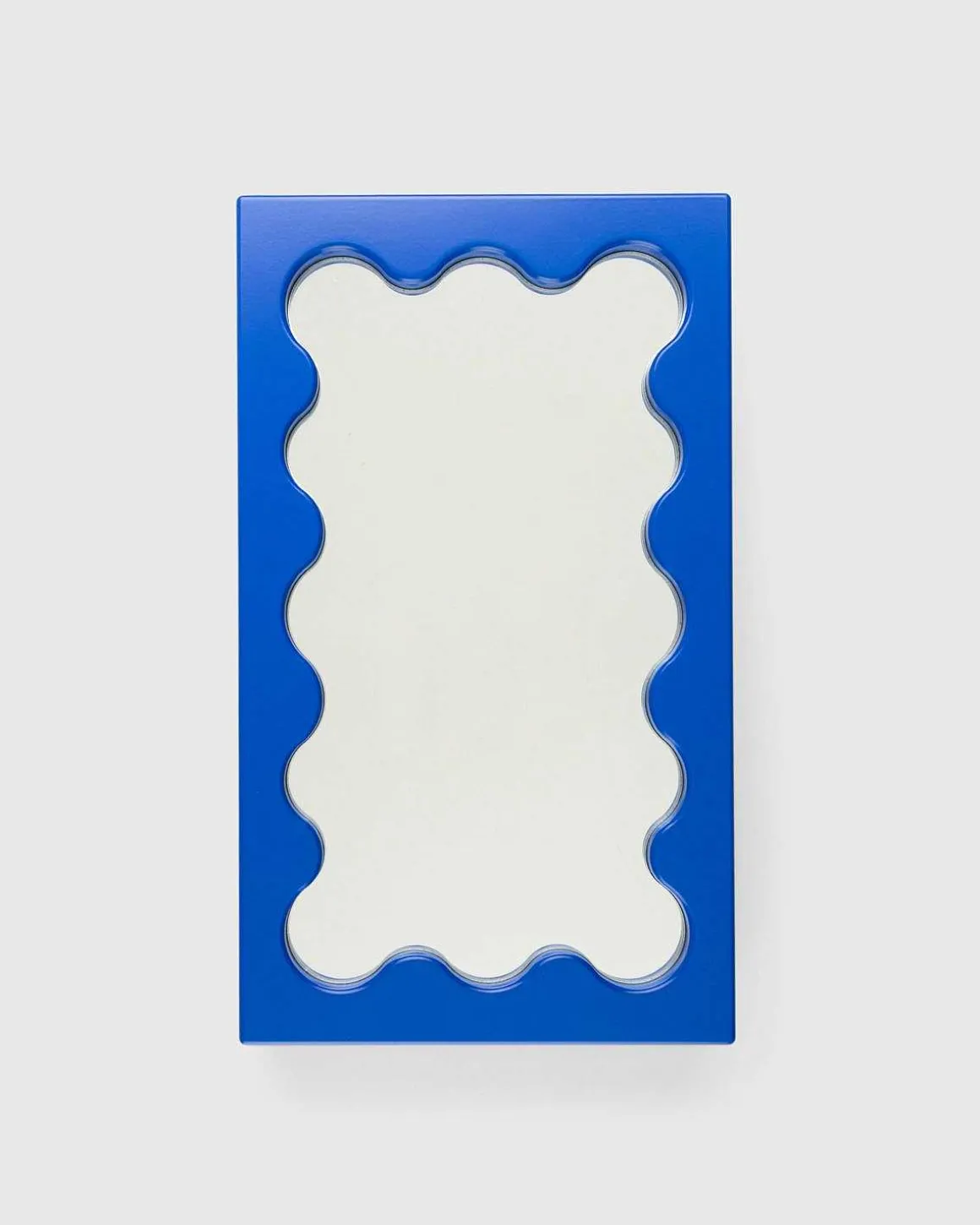 Curvy Mirror Micro Cobalt Blue