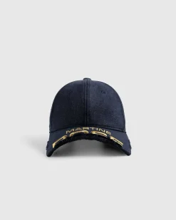 Cut Peak Cap Navy