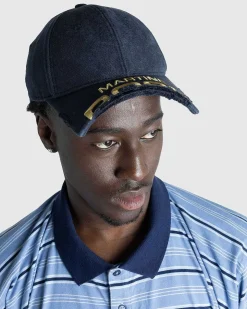 Cut Peak Cap Navy