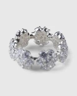 Daisy Eternity Ring Solv
