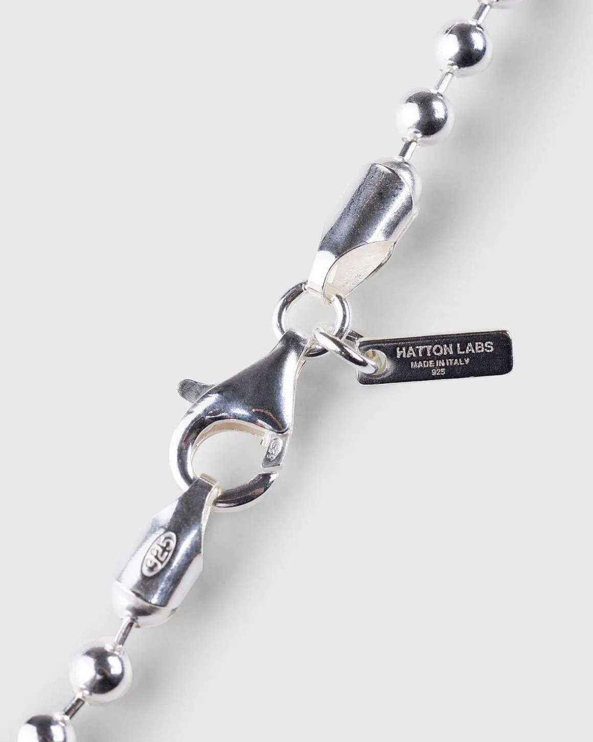 Daisy Pendant Halskaede Solv/Hvid