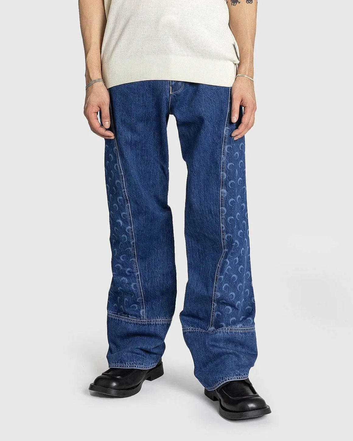 Deadstock Denim Baggy Pants Bla