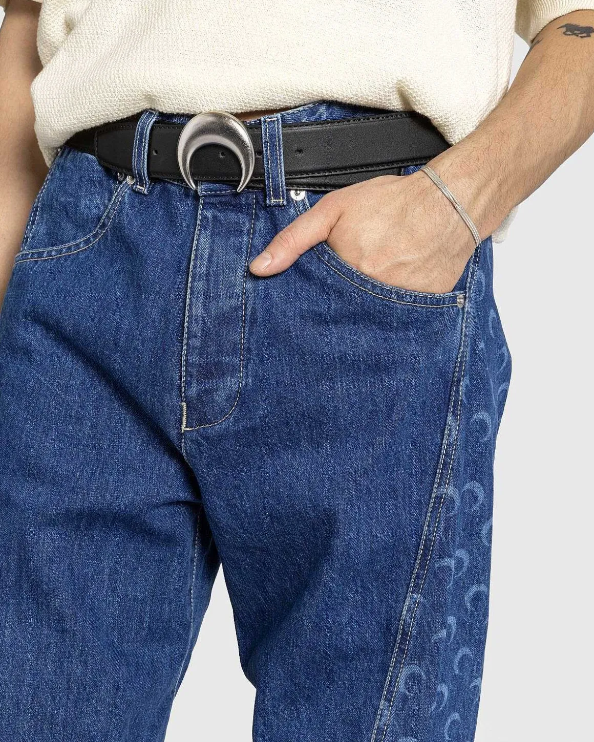 Deadstock Denim Baggy Pants Bla
