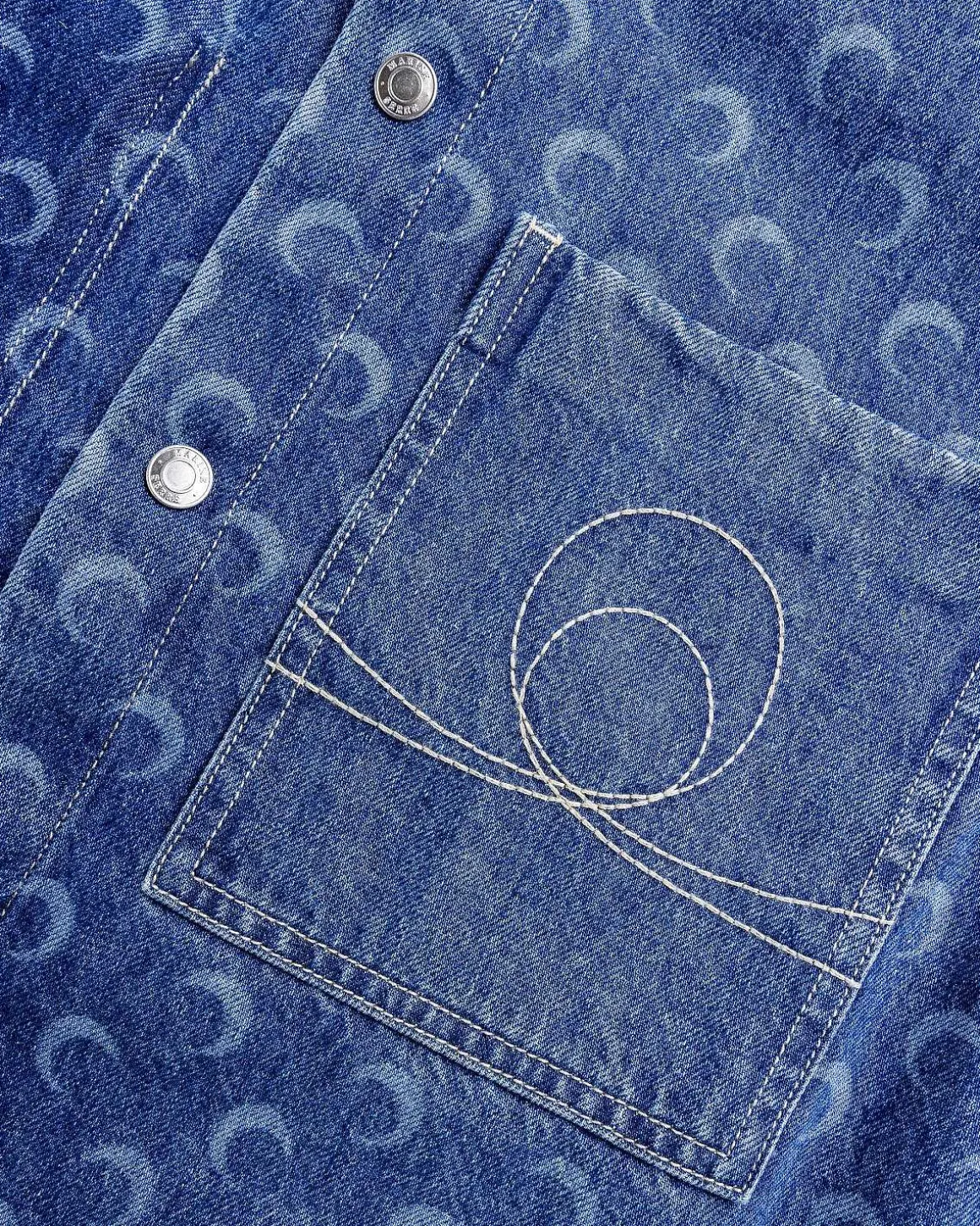 Deadstock Denim Workwear Shirt Bla