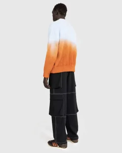 Degrade Knit Crewneck Sweater Sunset