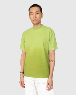 Degrade Linen T-Shirt Gron