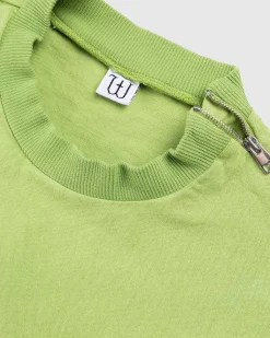 Degrade Linen T-Shirt Gron