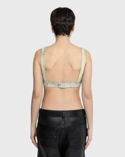 De-Janys-Fsc Denim Top Lysebla