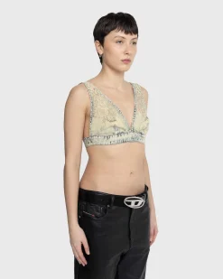 De-Janys-Fsc Denim Top Lysebla