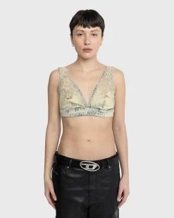 De-Janys-Fsc Denim Top Lysebla