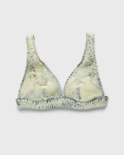 De-Janys-Fsc Denim Top Lysebla