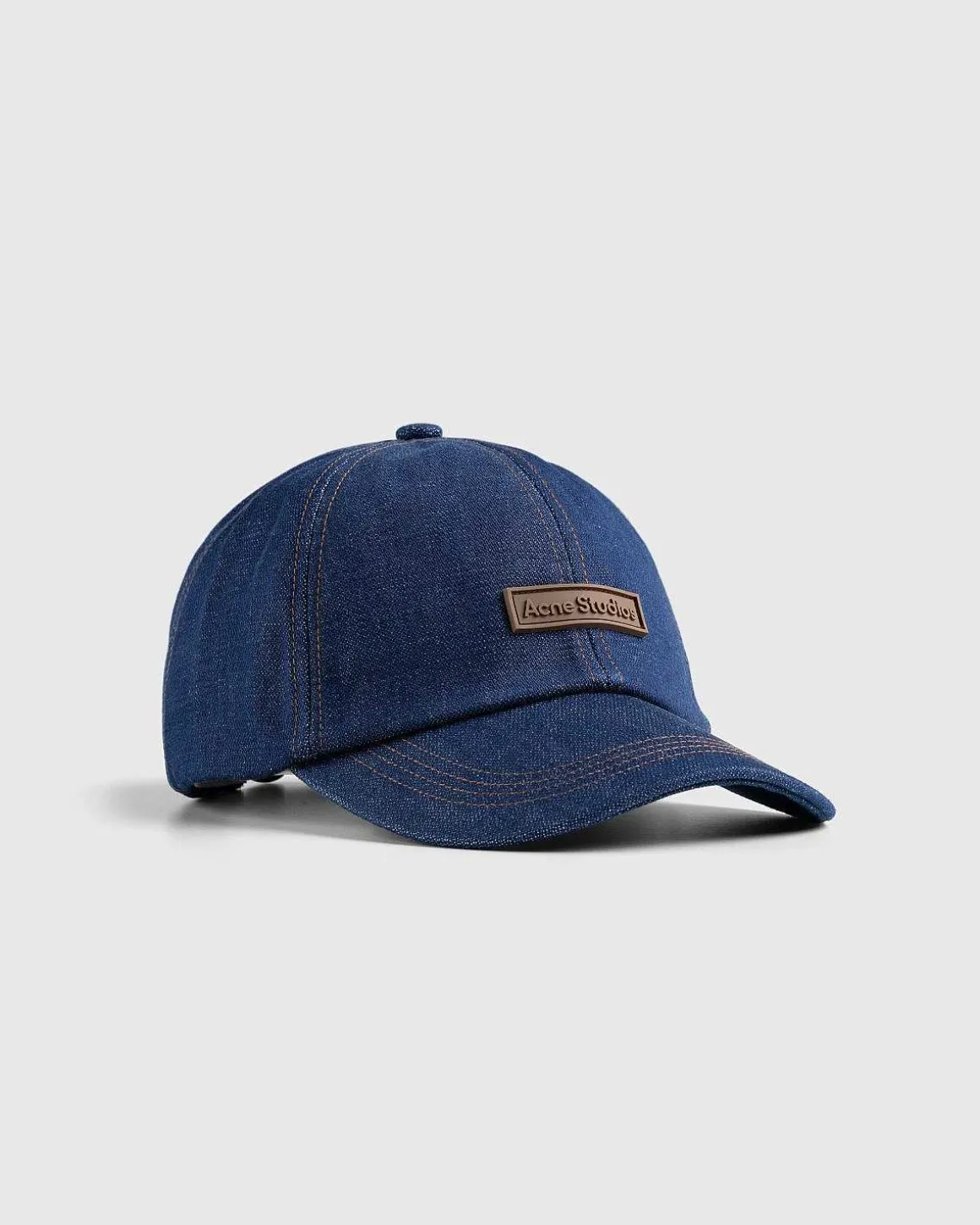 Denim Baseballkasket Indigo Bla