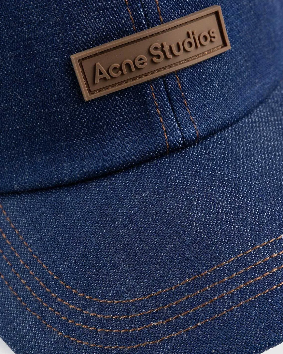 Denim Baseballkasket Indigo Bla
