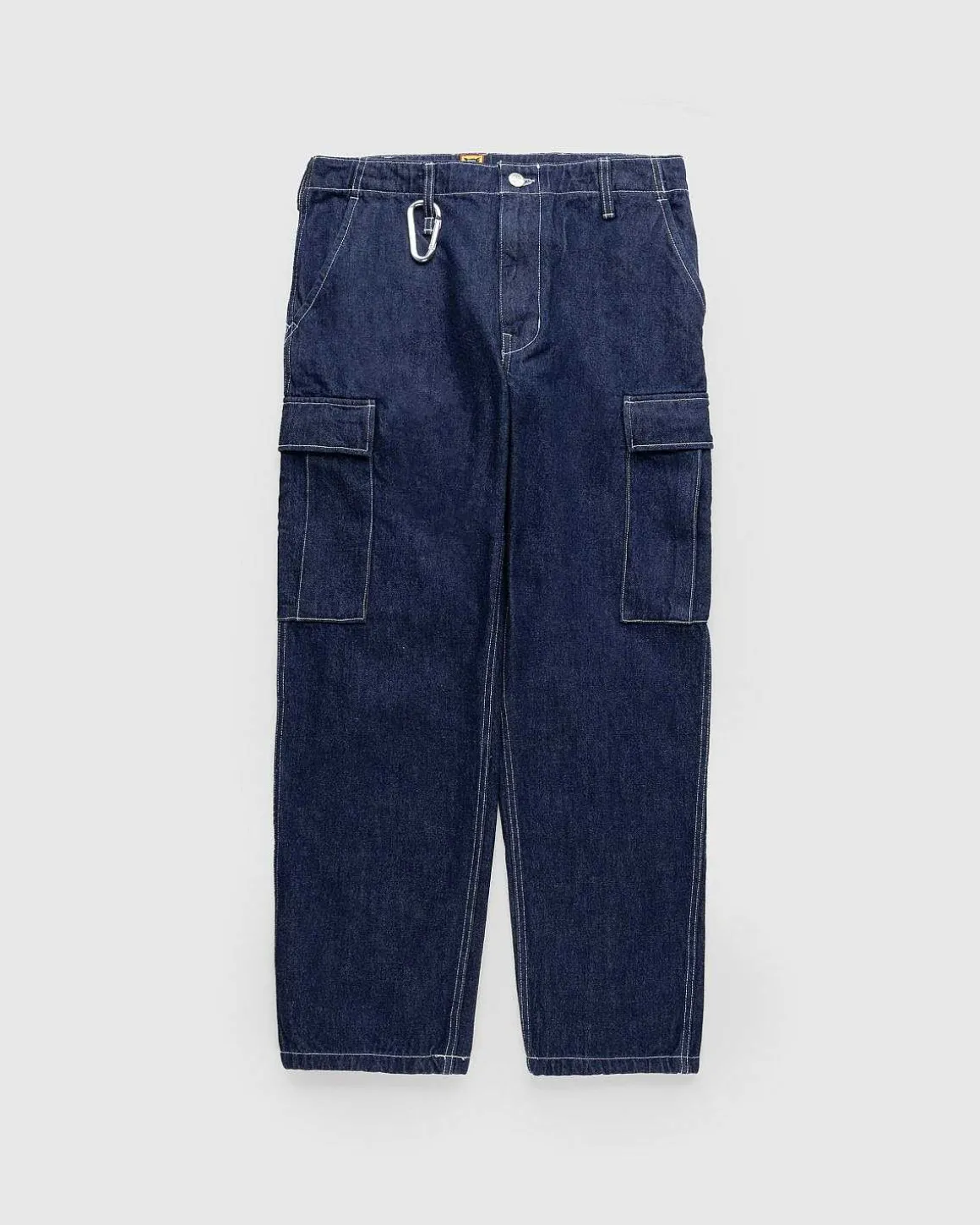 Denim Cargo Pants Indigo