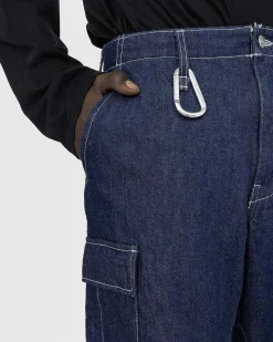 Denim Cargo Pants Indigo