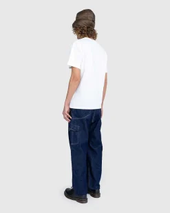 Denim Loose Cargo Pant Mork Indigo