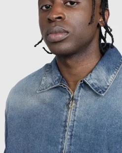 Denim Polstret Jakke Bla