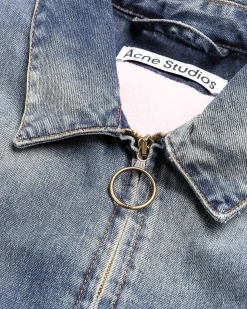 Denim Polstret Jakke Bla